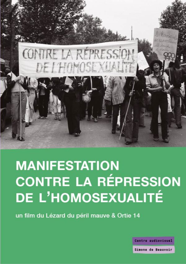 Manifestation contre la répression de l'homosexualité : juin 1977