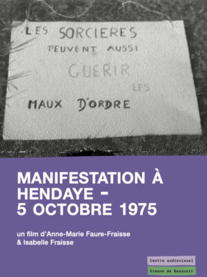 Manifestation Hendaye - 5 octobre 1975