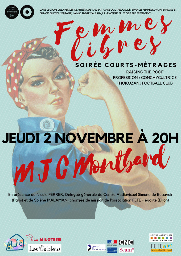 2 novembre : projection rencontre Femmes libres à la MJC de Montbard (Côte d&rsquo;Or)