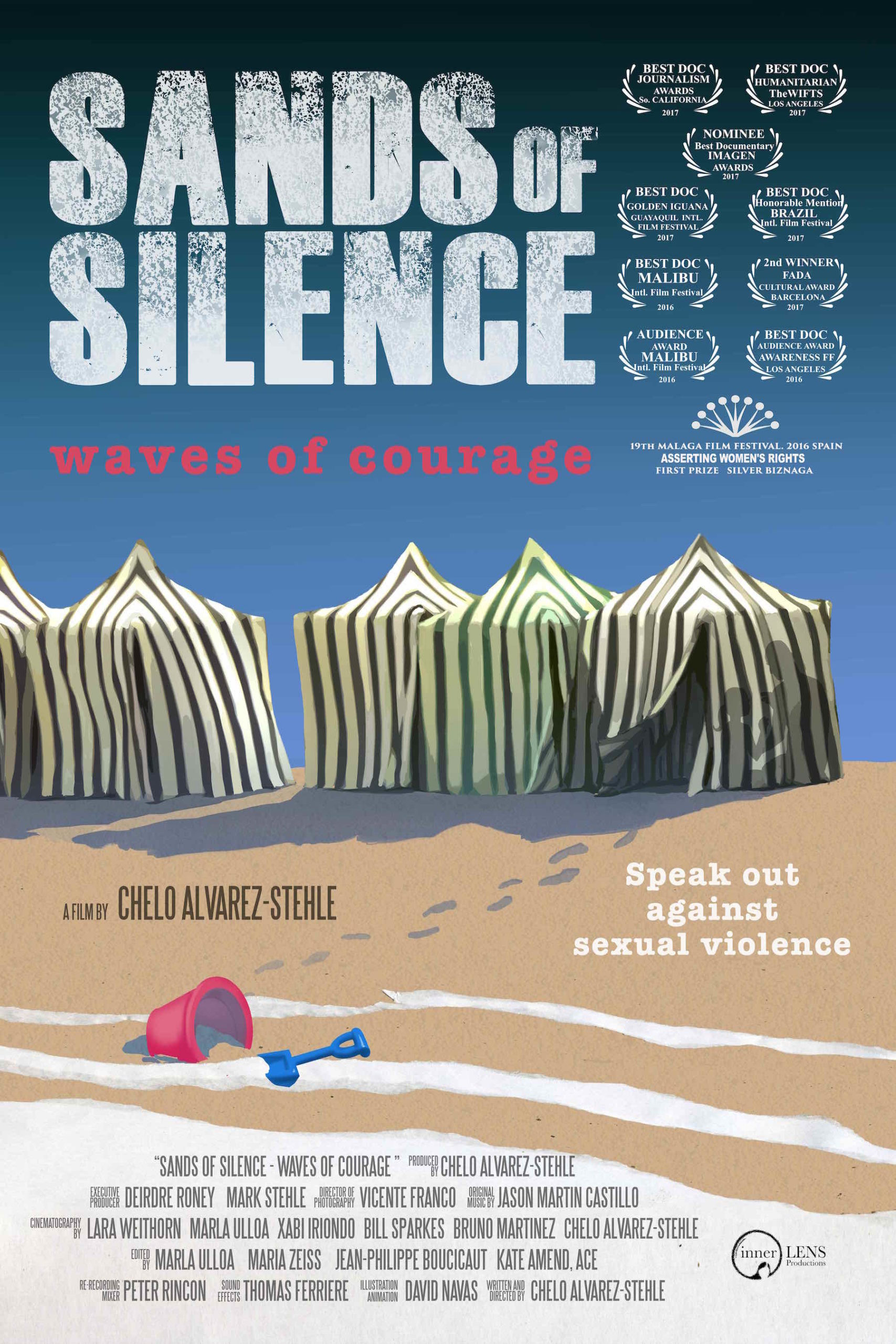 Lundi 19 mars à 20h : Projection « Sands of Silence:waves of courage » de Chelo Alvarez-Sthele en sa présence.